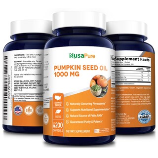 Foto 4 | Foto 4 | Suplemento Nusapure Aceite de Semillas de Calabaza 200 Cápsulas - Venta Internacional
