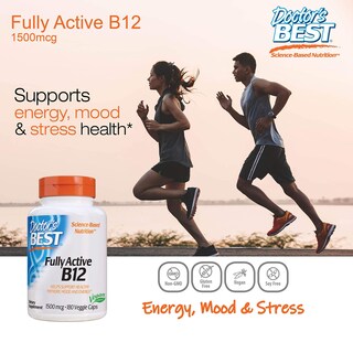 Foto 2 | Foto 2 | Suplemento Doctor's Best Fully Active B12 1500 Mcg 180 Tabletas - Venta Internacional
