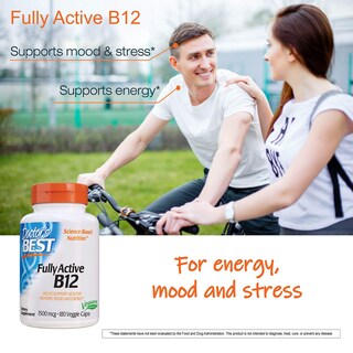 Foto 3 | Foto 3 | Suplemento Doctor's Best Fully Active B12 1500 Mcg 180 Tabletas - Venta Internacional
