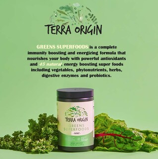 Foto 5 | Foto 5 | Suplemento Terra Origin Superfoods Greens 30 Porciones - Venta Internacional