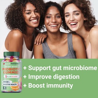 Foto 4 | Foto 4 | Gomitas Probióticas Yuve Vegan de 5 Mil Millones de Cfu para Mujeres y Hombres - Venta Internacional