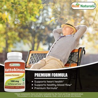 Foto 4 | Foto 4 | Suplemento Best Naturals Nattokinase 100 mg 90 Cápsulas - Venta Internacional