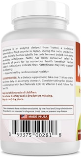Foto 6 | Foto 6 | Suplemento Best Naturals Nattokinase 100 mg 90 Cápsulas - Venta Internacional