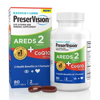 Foto 1 | Foto 1 | Vitaminas para Ojos Preservision AREDS 2 con CoQ10 para la Salud del Corazón - 80 Cápsulas Blandas