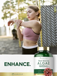Foto 6 | Foto 6 | Suplemento Carlyle Red Marine Algae 1600 Mg 200 Cápsulas - Venta Internacional