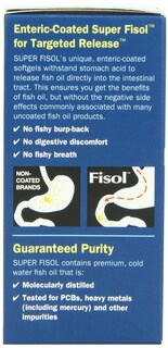 Foto 4 | Foto 4 | Suplemento de Aceite de Pescado Super Fisol De Nature's Way 90 Cápsulas Blandas - Venta Internacional