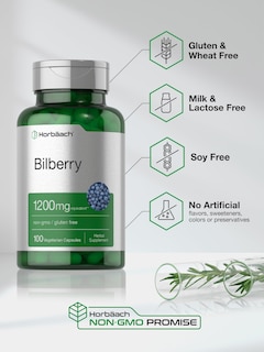 Foto 5 | Foto 5 | Suplemento Horbaach Extracto de Arándano 1200 mg 100 Cápsulas - Venta Internacional