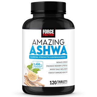 Foto 1 | Foto 1 | Suplemento Force Factor Amazing Ashwa 120 Comprimidos - Venta Internacional