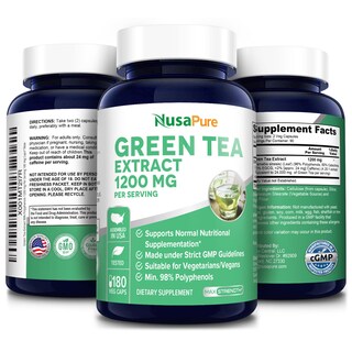 Foto 4 | Foto 4 | Suplemento de Extracto de Té Verde Nusapure 24000 Mg 180 Cápsulas - Venta Internacional