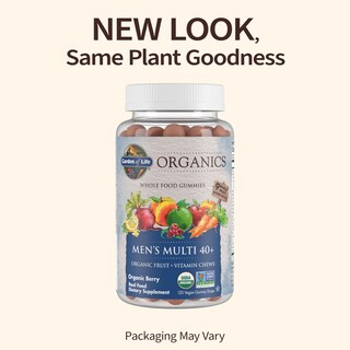 Foto 2 | Foto 2 | Vitaminas Garden Of Life Organics para Hombre de 40 o Más Años 120 Gomitas - Venta Internacional