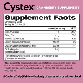 Foto 4 | Foto 4 | Suplemento Cystex Cranberry Urinary Tract Health 75 Comprimidos - Venta Internacional