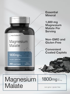 Foto 4 | Foto 4 | Suplemento Horbäach Malato de Magnesio 1800 mg 250 Cápsulas - Venta Internacional