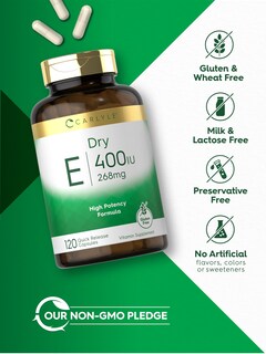 Foto 5 | Foto 5 | Suplemento de Vitamina E Seca Carlyle 400 UI 268 mg - 120 Cápsulas