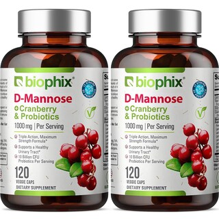 Foto 1 | Foto 1 | Suplemento Biophix D-manose Con Arándano Rojo 2 Piezas-Venta Internacional