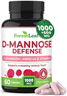 Foto 1 | Foto 1 | Suplemento Forestleaf D-manose 1000 Mg Con Arándano Y Vitamina C 60 Cápsulas - Venta Internacional