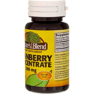 Foto 6 | Foto 6 | Suplemento de Arándanos Nature's Blend 500 Mg 60 Cápsulas Blandas - Venta Internacional
