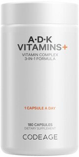 Foto 1 | Foto 1 | Suplemento Codeage Vitamin Adk 180 Cápsulas - Venta Internacional