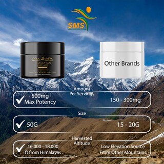 Foto 2 | Foto 2 | Resina Shilajit Smshealthproducts.com Grado Dorado 50 G - Venta Internacional