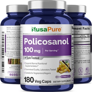 Foto 4 | Foto 4 | Suplemento Policosanol Nusapure 180 Cápsulas Vegetarianas - Venta Internacional