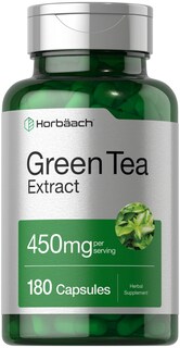Foto 1 | Foto 1 | Suplemento de Extracto de Té Verde Horbäach 450 mg 180 Cápsulas - Venta Internacional