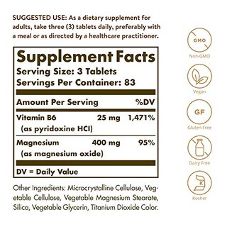 Foto 2 | Foto 2 | Suplemento Solgar Magnesium con Vitamina B6 250 Tabletas - Venta Internacional
