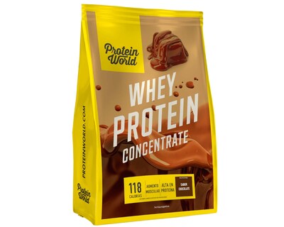Foto 3 | Foto 3 | Suplemento Alimenticio Protein World Whey Protein Concentrate Sabor Chocolate 900 g