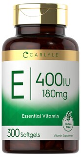 Foto 1 | Foto 1 | Suplemento de Vitamina E de Carlyle 400 UI Cápsulas de Gelatina Blanda 300 Unidades
