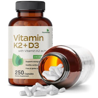 Foto 4 | Foto 4 | Vitamina D3 y K2 Futurebiotics 250 Cápsulas - Venta Internacional