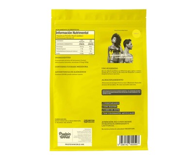 Foto 2 | Foto 2 | Suplemento Alimenticio Protein World Whey Protein Concentrate Sabor Plátano 900 g