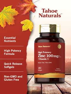 Foto 4 | Foto 4 | Complemente Carlyle Zinc 100 mg con Vitamina C 180 Cápsulas Blandas - Venta Internacional