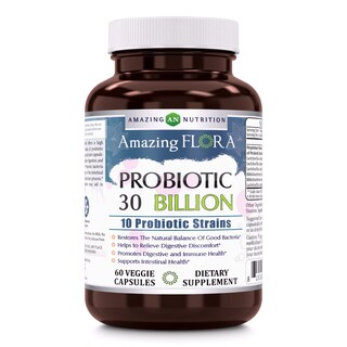 Foto 1 | Foto 1 | Suplemento Amazing Flora Probiotic 10 Cepas 30 G 60 Cápsulas - Venta Internacional