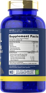 Foto 2 | Foto 2 | Suplemento de Aceite de Pescado Carlyle 3000 Mg 200 Cápsulas Blandas - Venta Internacional