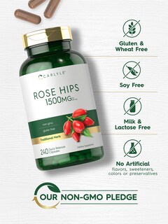 Foto 4 | Foto 4 | Suplemento Carlyle Rose Hips 1500 mg 240 Cápsulas - Venta Internacional