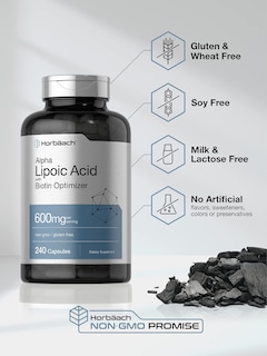 Foto 4 | Foto 4 | Suplemento Horbäach de Ácido Alfa Lipoico 600 Mg Con Biotina 240 Cápsulas - Venta Internacional