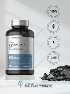 Foto 5 | Foto 5 | Suplemento Horbäach de Ácido Alfa Lipoico 600 Mg Con Biotina 240 Cápsulas - Venta Internacional
