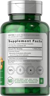 Foto 2 | Foto 2 | Suplemento Horbäach Cápsulas de Flor de Caléndula 1100 mg 180 Unidades - Venta Internacional