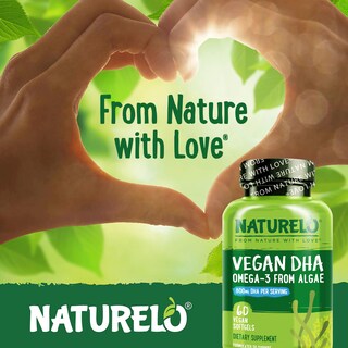 Foto 7 | Foto 7 | Suplemento Naturelo de Aceite Vegano Dha Omega 3 60 Cápsulas Blandas - Venta Internacional