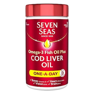 Foto 1 | Foto 1 | Suplemento de Aceite Puro de Hígado De Bacalao Seven Seas 120 Cápsulas - Venta Internacional