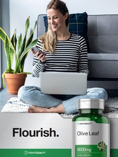 Foto 6 | Foto 6 | Suplemento Horbäach Extracto de Hojade Olivo Horbäach 9000 mg 200 Cápsulas - Venta Internacional
