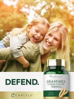 Foto 6 | Foto 6 | Suplemento de Extracto Polen de Flores Carlyle Graminex 1000 Mg - Venta Internacional