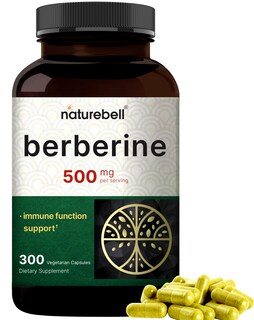 Foto 1 | Foto 1 | Suplemento Naturebell Berberine 500 mg 300 Cápsulas Vegetarianas - Venta Internacional