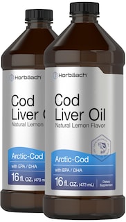 Foto 1 | Foto 1 | Suplemento Horbäach Aceite de Hígado de Bacalao Ártico con Epa/dha 480 ml - Venta Internacional
