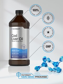 Foto 5 | Foto 5 | Suplemento Horbäach Aceite de Hígado de Bacalao Ártico con Epa/dha 480 ml - Venta Internacional