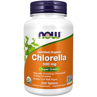 Foto 1 | Foto 1 | Suplemento Now Chlorella Orgánica 500 Mg 200 Tabletas - Venta Internacional