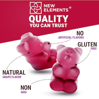 Foto 7 | Foto 7 | Gomitas New Elements de Vitamina D3 K2 y Calcio - Venta Internacional