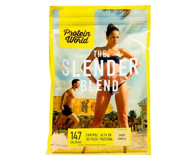 Foto 1 | Foto 1 | Suplemento Alimenticio Protein World The Slender Blend Vainilla 1.2 Kg