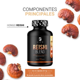 Foto 3 | Foto 3 | Reishi Blend B Life 100 Cápsulas