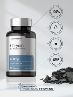 Foto 5 | Foto 5 | Suplemento Horbäach Chrysin 500 Mg 60 Cápsulas con Pasiflora - Venta Internacional