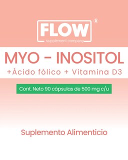 Foto 3 | Foto 3 | Flow Vitaminas Minerales y Suplementos -Myo Inositol con Ácido Fólico y Vitamina D3