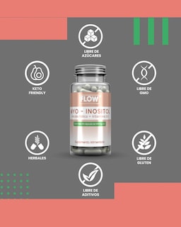 Foto 5 | Foto 5 | Flow Vitaminas Minerales y Suplementos -Myo Inositol con Ácido Fólico y Vitamina D3